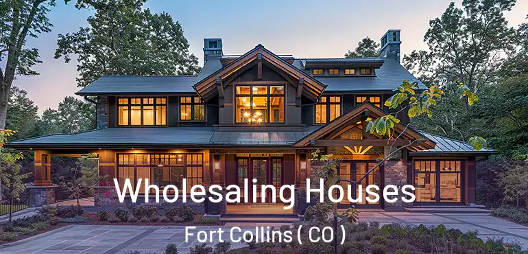  Wholesaling Houses Fort Collins ( CO )
